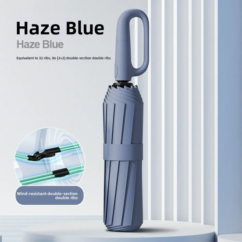 مظلة جولف خفيفة الوزن مقاومة للرياح، مظلة أوتوماتيكية مفتوحة أوتوماتيكية، إغلاق تلقائي محمول #4