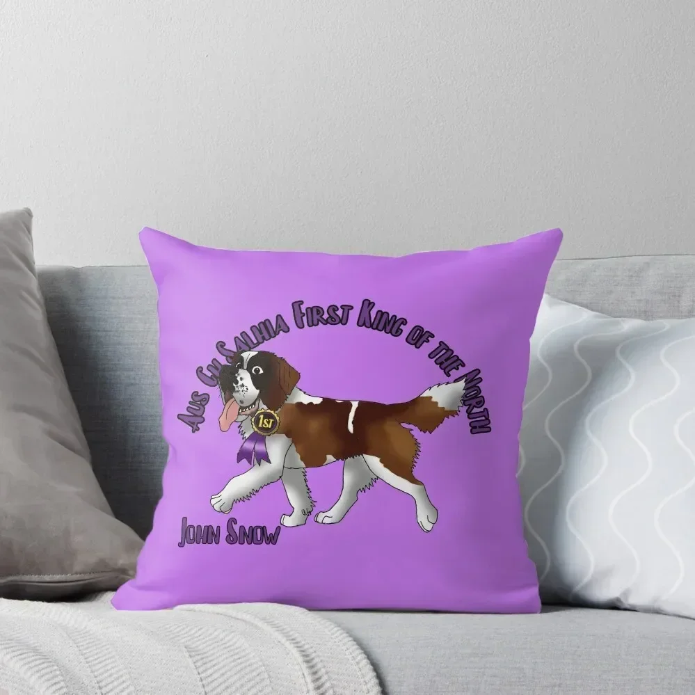 Show Dog Saint Bernard Throw Pillow Decorative Cushions For Living Room Decorative Sofa Cushion pillow