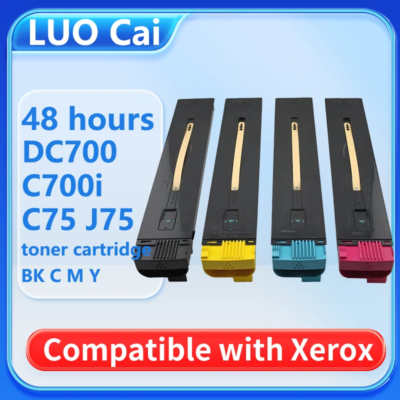 

BK C M Y 1 шт. DC700 тонер-картридж для Xerox C700 C700i C75 J75 тонер-картридж высокого качества, совместимый тонер для копировального аппарата