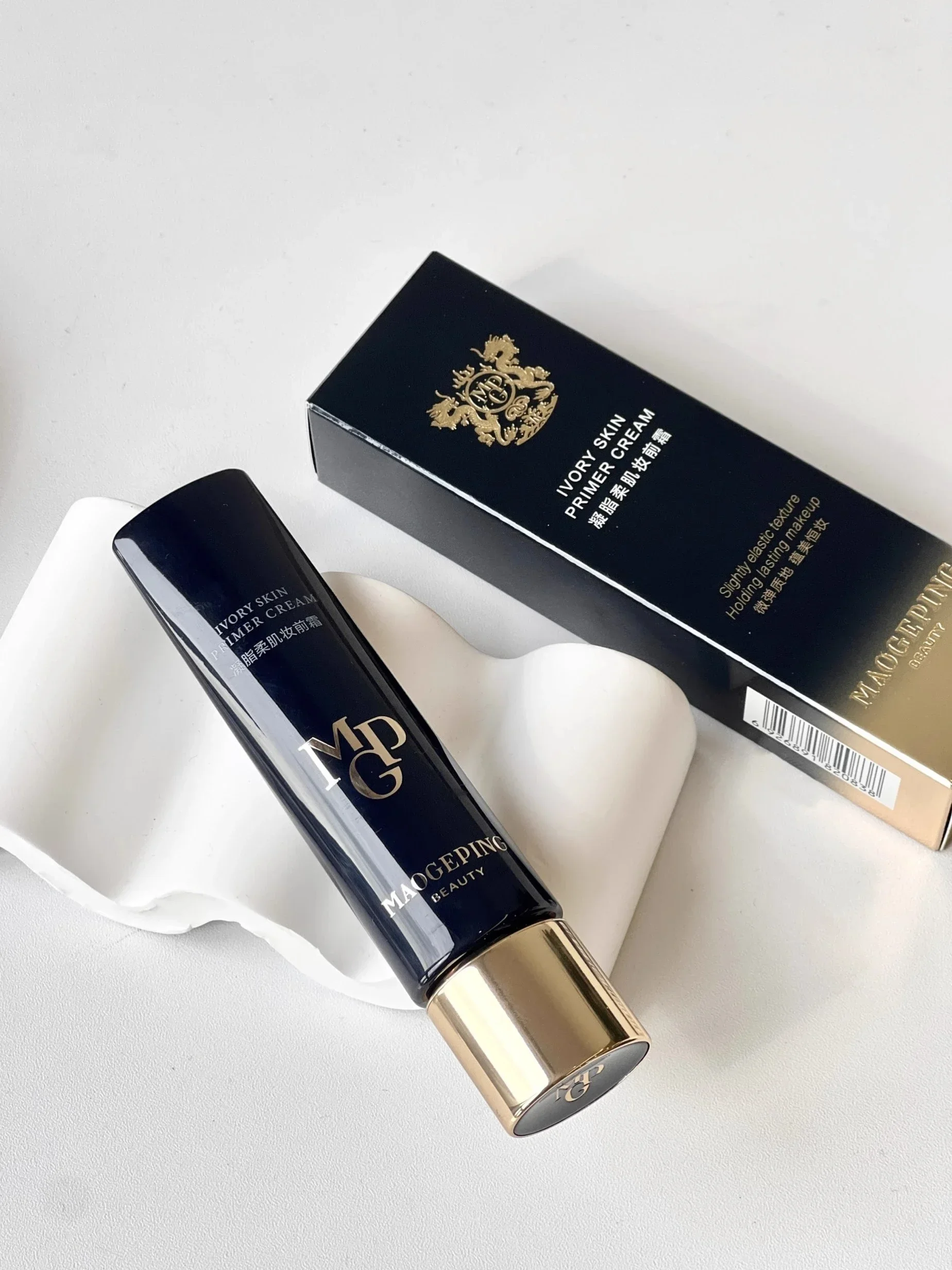 MAOGEPING crème d'apprêt pour la peau ivoire "coat de peau" 30G légèrement étandable multi-effet maquillage apprêt crème de Base cosmétiques pour le visage