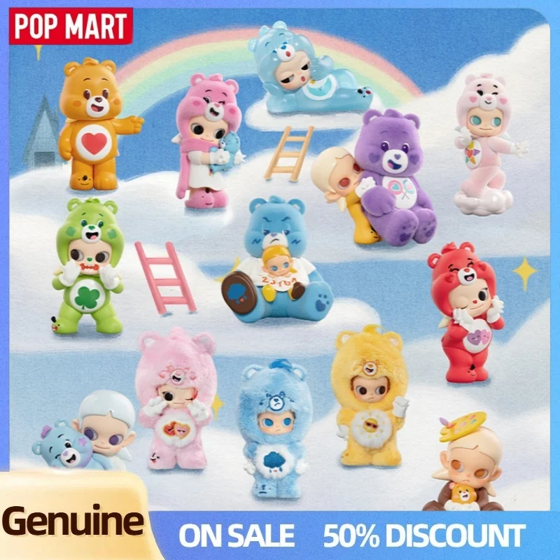 

Новый Popmart Care Bears × Zsiga Series слепая коробка Kawaii Фигурка Popmart Персонажи аниме Mystery Box Куклы Дети Модный рождественский подарок