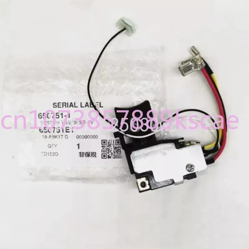 

Switch For MAKITA TD152D DTD152 DTD152Z DTD152RME DTD152RFE XDT11 6507511 650751-1