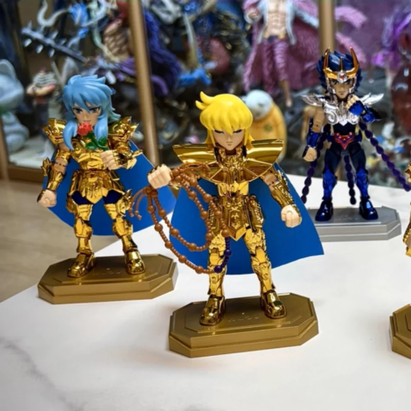 100% figuras de acción genuinas KAYOU Saint Seiya Card Legend Of The Holy Land, figuras de fantasía, juguetes relacionados con el juego, adorno de escritorio