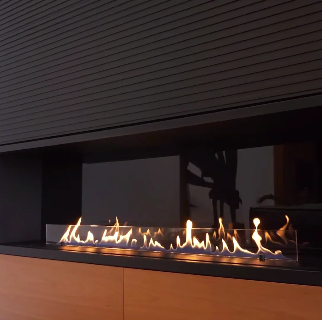 Inno-Fire 18 بوصة Bio Ethanol Fireplace مدفأة كهربائية ذكية