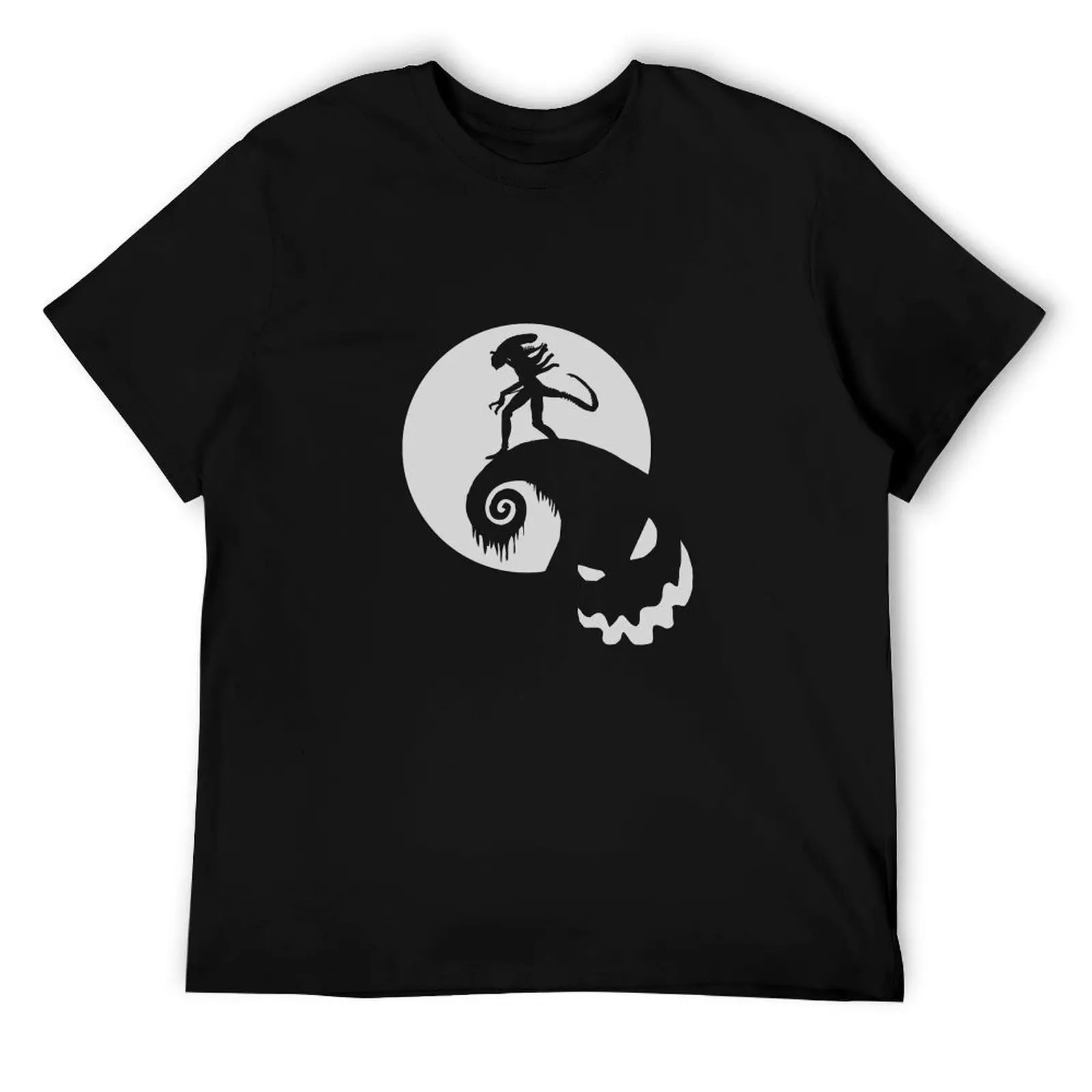 

Nightmare before Alien T-Shirt anime t shirts oversize man graphic t shirt man t shirt summer T-Shirt