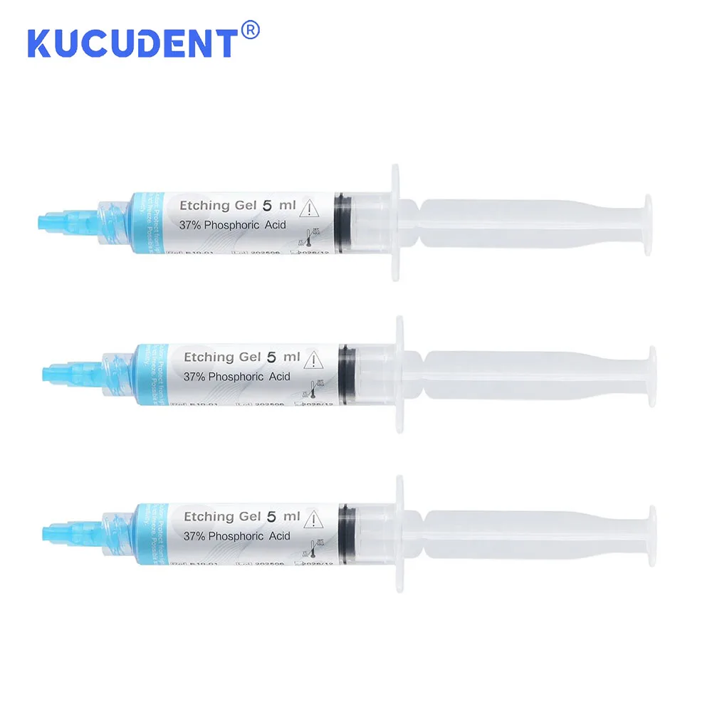 5 مللي/حقنة الأسنان 37% حمض الفوسفورك النقش جل المحفور جل وكيل لتقويم الأسنان لاصق علاج علاج تبييض الأسنان القشرة #6