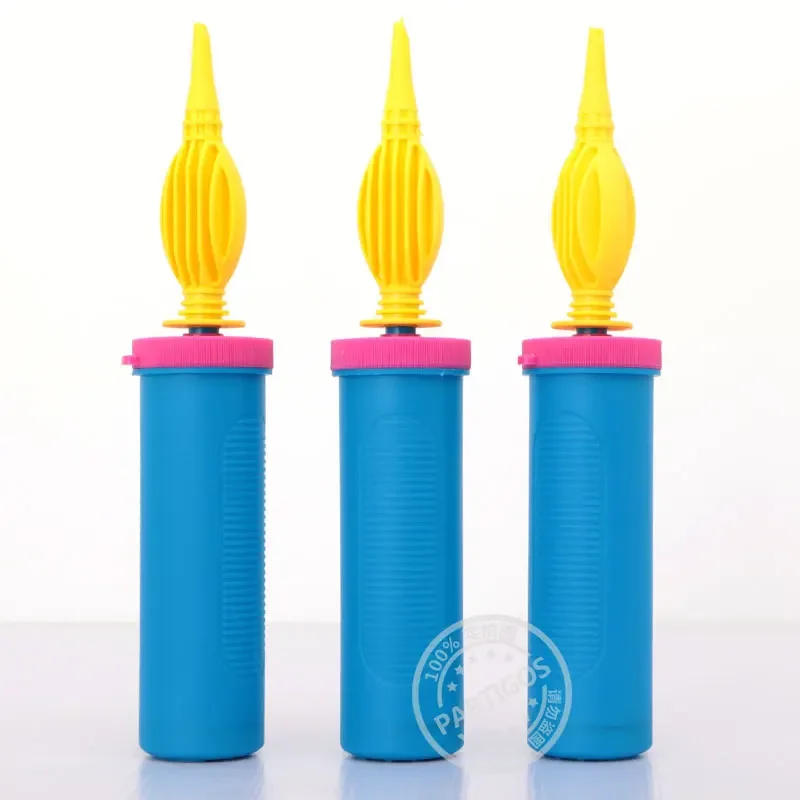 New High quality 1 Pcs Balloon Pump Plastic Hand Held Needle Ball Party Balloon Inflator Portable Useful Decoration Tools