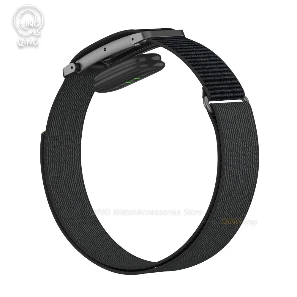for Google Fitbit Air Armband Fitness Tracker New Nylon Weave Bicep Watch Strap Hook and Loop Fastener Bracelet Replacement Band