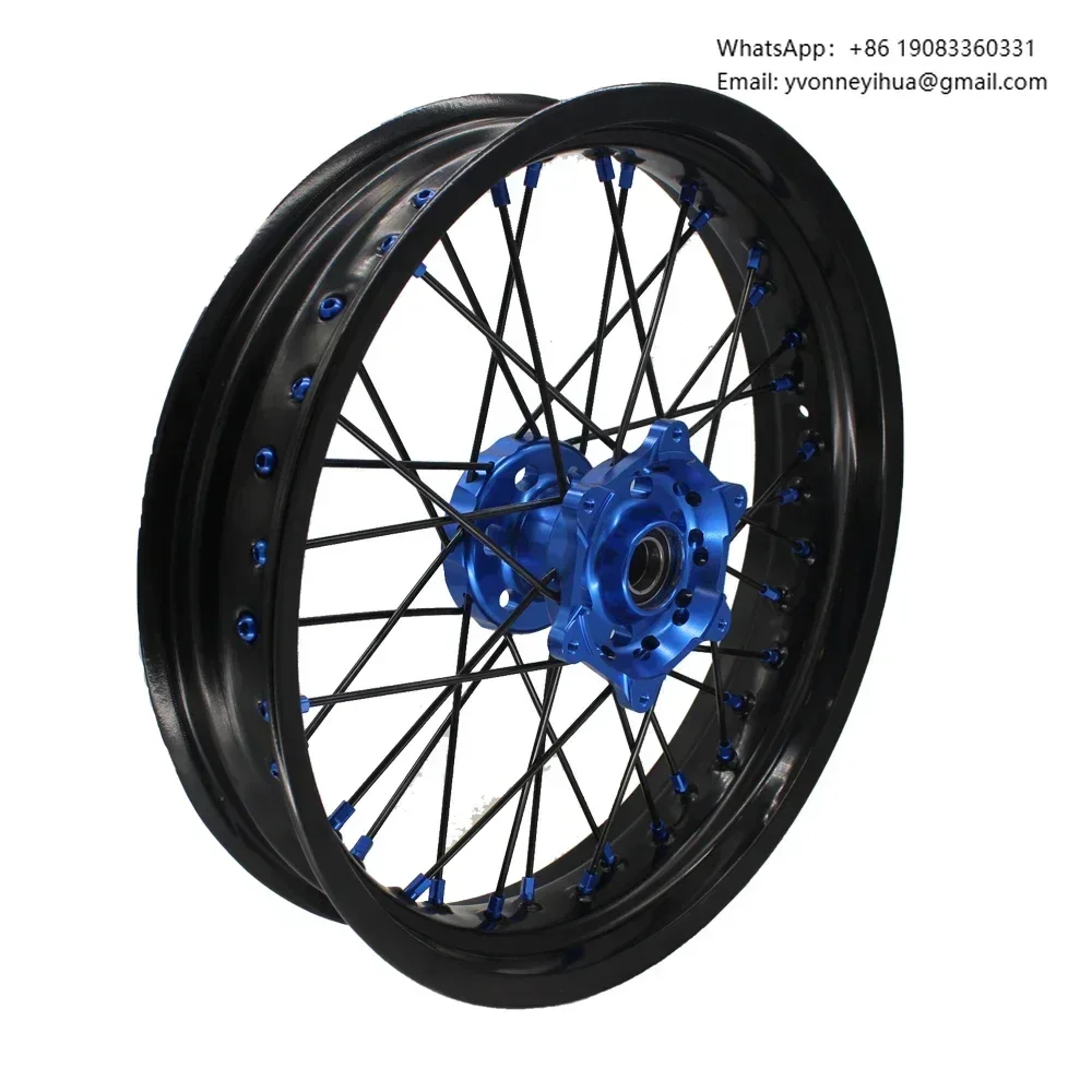 

YZ250 YZ426 YZ450 F ступица для велосипеда, обод двигателя, колеса, спицы, мотоциклетные колеса для YAMAHA MOQ, 1 компл.