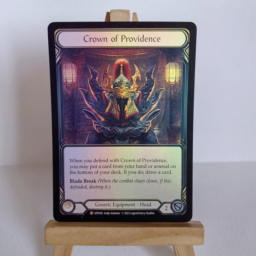 Custom Proxy FOIL Cards for Entertainment Games FAB Command and Conquer Codex of Frailty Fyendal's Spring Tunic Art of War