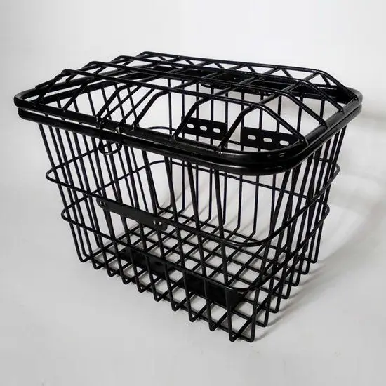 Bicycle Front Basket Enlarged and Thickened with Cover Bicycle Rear Shelf Basket Bike Accessories 자전거 바구니