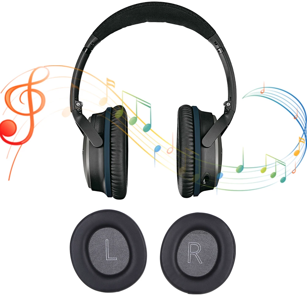 Replacement Earmuffs Memory Foam Headphone Earpads Protein Leather Headset Ear Cushions for Microsoft Xbox Series Headphones