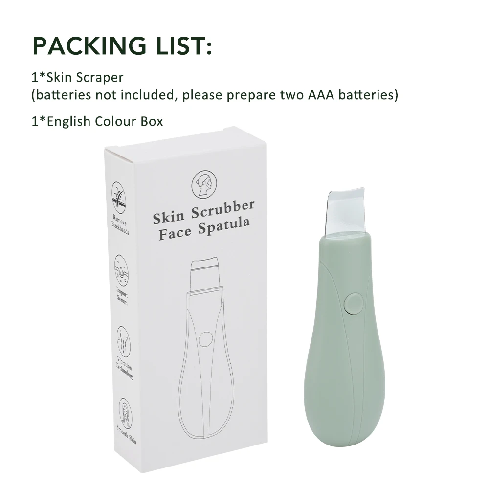 الجلد الغسيل تقشير مزيل الرؤوس السوداء تنظيف الوجه العميق حب الشباب المسام الأنظف دليل النازع الاهتزاز أداة إزالة الرؤوس البيضاء