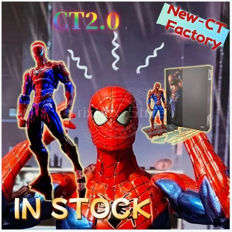 

Горячая новинка! Оригинальная фигурка CT Toys Spider-Man 2.0 в наличии. Коллекционная модель Amazing Yamaguchi Agent Venom MAFEX. Аниме-фигурка, подарок.