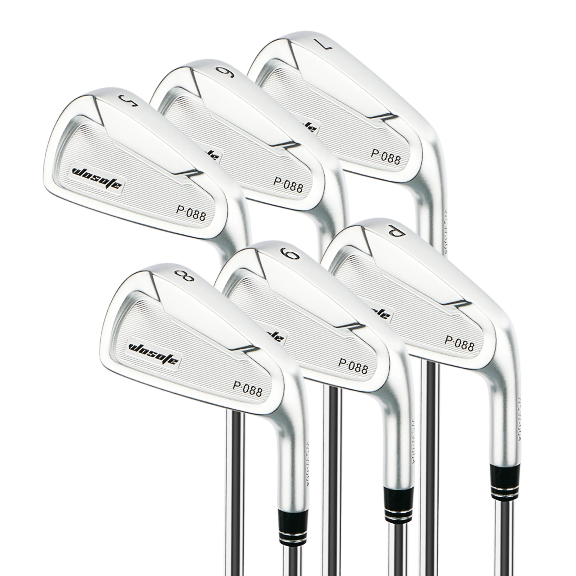 

Wholesales 4-SW Complete 6-Piece Flex Stiff Spot Single Length Unisex Stainless Steel Right Handed Iron Set Golf Clubs
