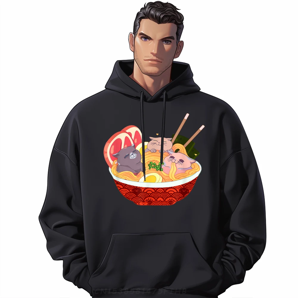 

Ramen Cat Kawaii Neko Cats Japanese Noodles Grahpic Tee Hoodie Hoodie Man Hoodie Character Pullover