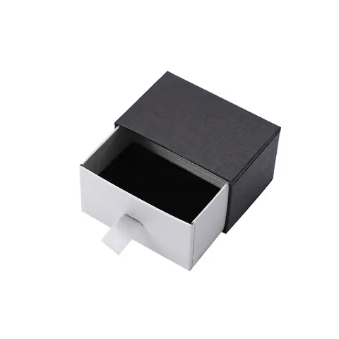 Cardboard Display Box Jewelry 12/24pcs Rectangle Cardboard Jewelry Set Box with Sponge, 9x7x3cm for Ring Necklace Display and Gift Packaging