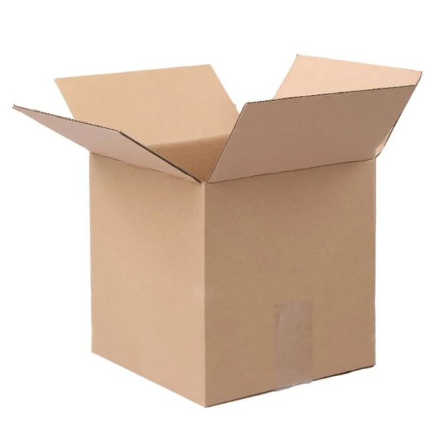 

50pcs 8 x 8 x 8 20.3x20.3x20.3cm thick 3mm corrugated cardboard box in kraft paper color
