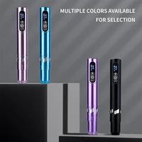 Máquina de tatuaje inalámbrica, máquina de tatuaje rotativa con doble batería recargable, equipo de tatuaje para artistas de tatuajes