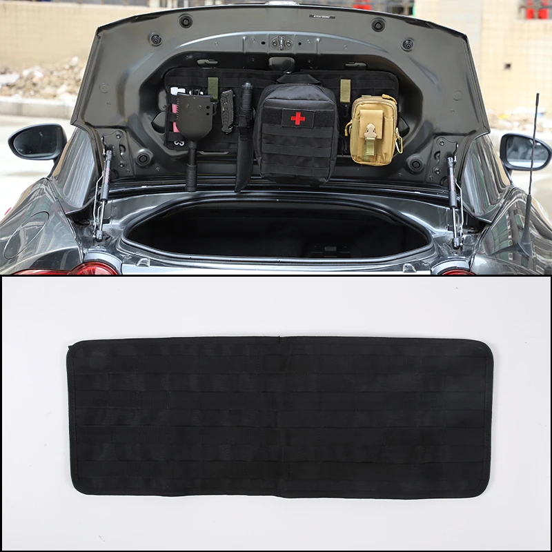 

Tailgate Door Storage Bag Multifunctional Tool Pocket Parts Organizer Accessories Fit for Mazda MX-5/Fiat 124/Abarth 124 2016+