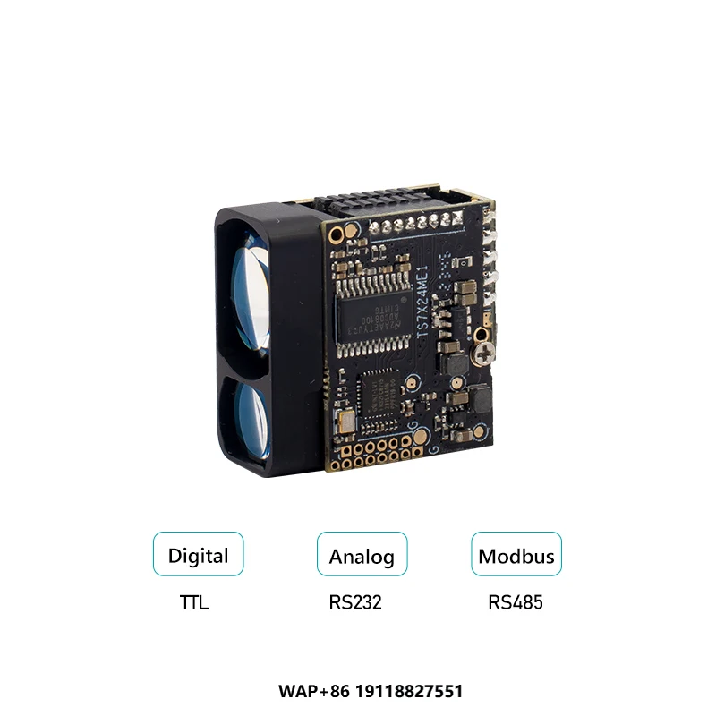 

TS1224 1500m Long Range Lidar Sensor for Thermal Scope TOF Range Sensor Rangefinder Sensor Module