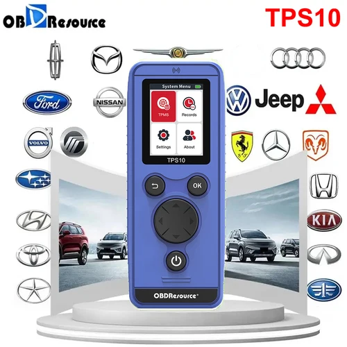 Imagen 1 del producto Herramienta Universal de reparación TPMS para coche, herramienta de reinicio del Sensor de activación de presión de neumáticos TPS10 para Ford Chevrolet Buick Kia Honda Jac Lincoln