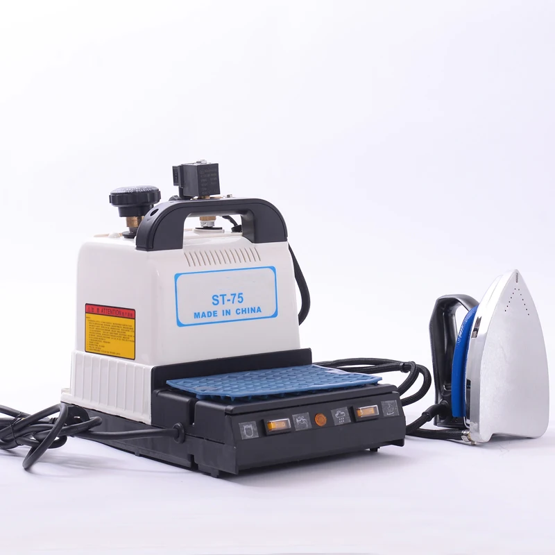 Industrial Iron Pressure Steam Electric Iron Super Hanging Bottle Steam Iron Boiler Ironing Machine with drain valve