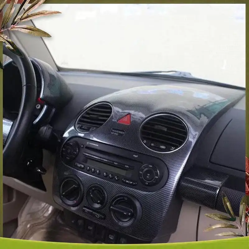 

AB98-Dashboard Panel Cover Trim Console Navigation Cover Trim Fit For VW New Beetle 2003- 2010