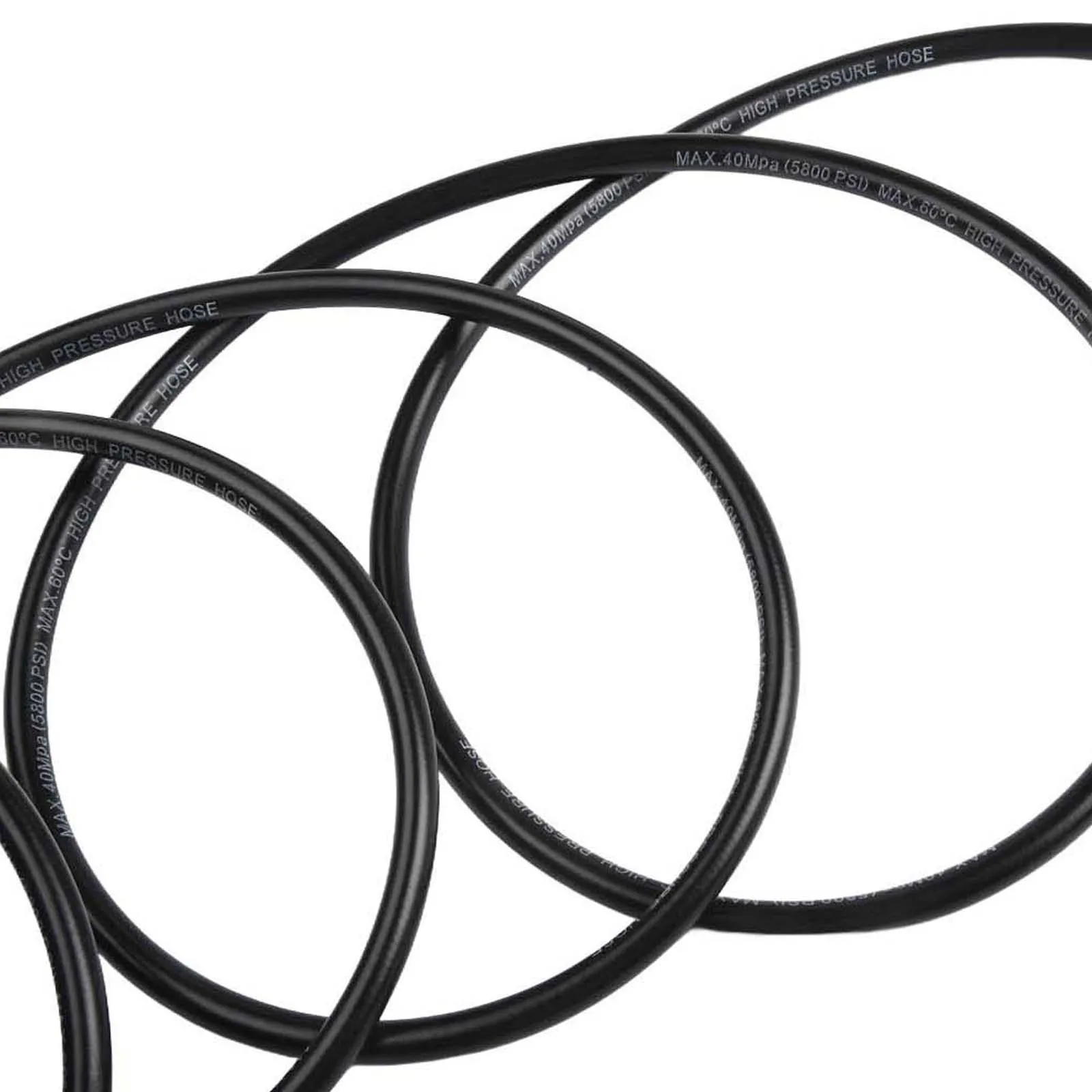 High Tensile Strength 50FT Pressure Washer Hose with 3/8 Inch Quick Connect for Commercial Cleaning Applications