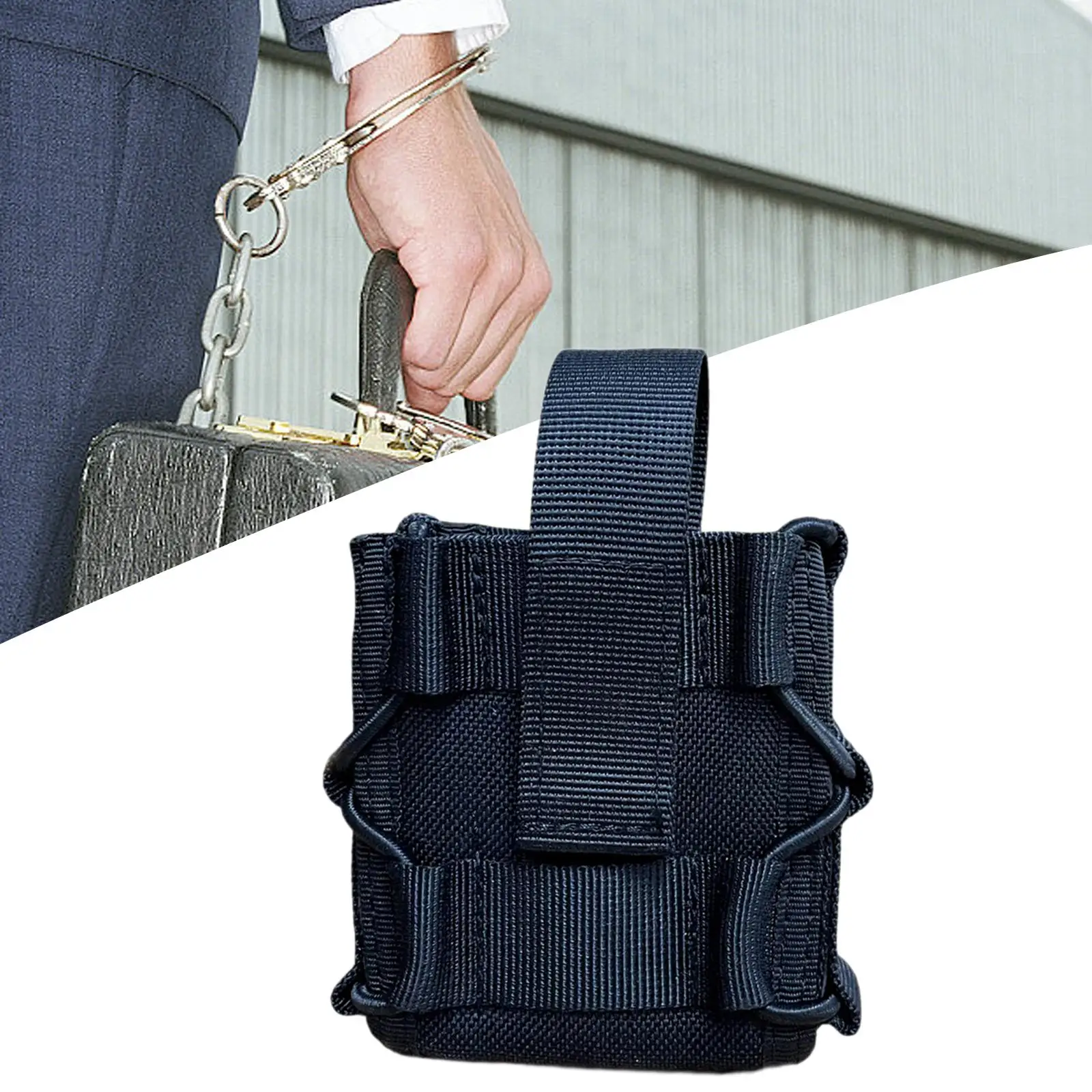 

Handcuff Pouch or Belt Vest Portable Handcuff Organizer Waist Pocket Lightweight Handcuff Bag Handcuff Case for Hunting Outdoor