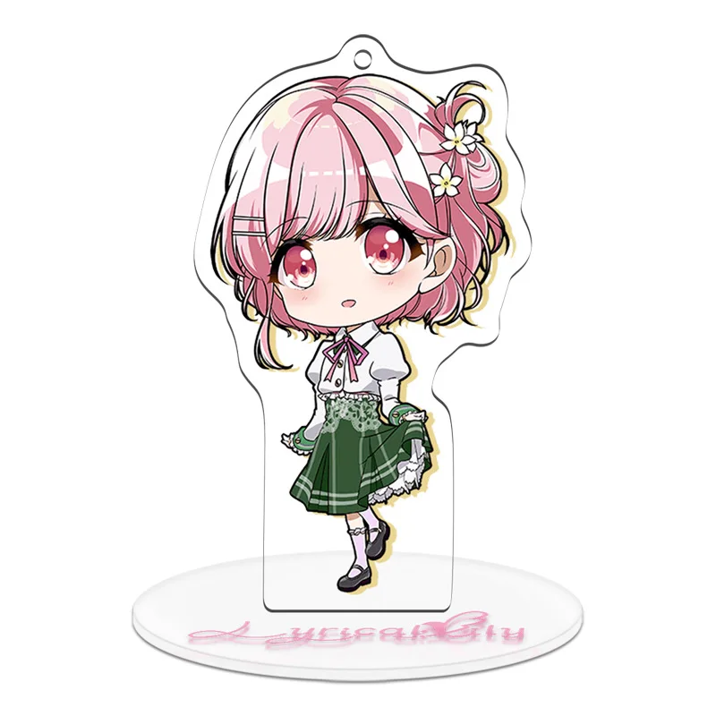 10cm Anime D4DJ Stand Acrylic Figure Aimoto Rinku Akashi Maho Ohnaruto Muni Togetsu Rei Standing Model Plate Collection Keychain