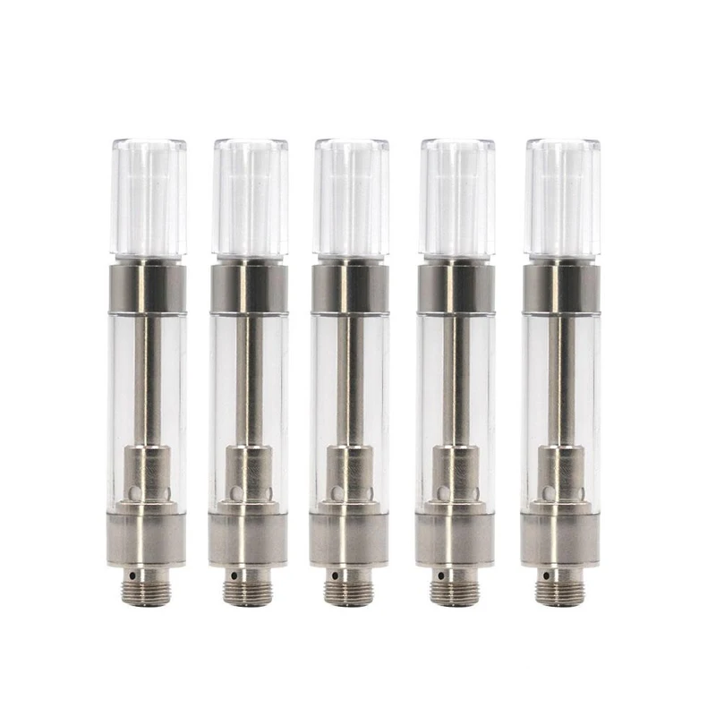 10pcs G5 Dank Vapes Thick Oil Cartridge 1ml Ceramic Coil Glass Vape Carts Atomizer Tank for 510 Thread Battery Mod Vaporizer Kit