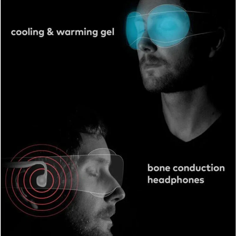 1PC 3D Movable Eye Mask Breathable Light Blocking Band Storage Bag Eye Mask Breathable Light Blocking Band Eye Protection Mask