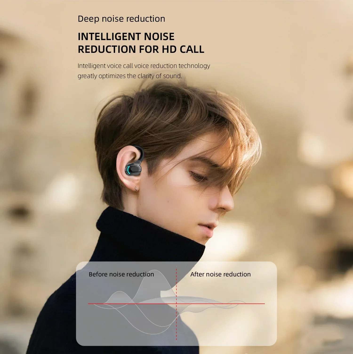 

Sooyn Choice For Portable Audio ear hanging headphones Usage time 8 hours color Red White Blue Green Black F8 LZ-66 water proof