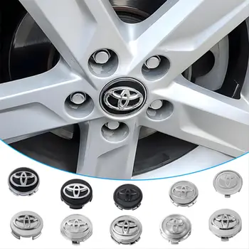 適用於豐田 Supra Aygo Prado RAV4 Hilux Yaris Corolla 4Runner Camry 57/62mm 汽車輪轂中心蓋裝飾徽章汽車輪轂蓋 6 最佳銷售 62毫米中心蓋 - №6