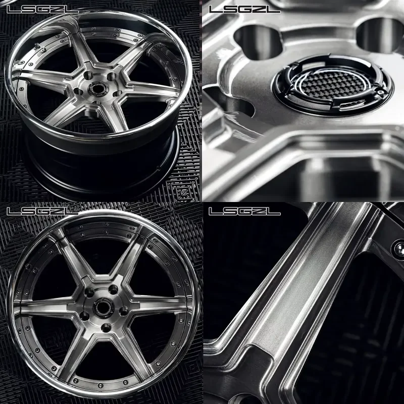 Rueda Forjada i LSGZL de Alto Pulido Areodisc 19 20 21 22 24 26 Pulgadas 5*114.3 5*120 para 458 990 RS3 RS4 F30 F52 Maclaren