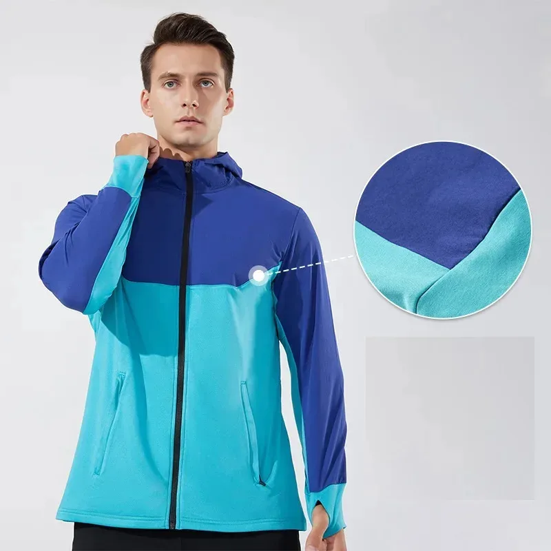 

Excellent Quality Luxury Apparel Outdoor Jacket Waterproof Euro US Size Spring Autum Windproof Zipper Up Jacket for Men