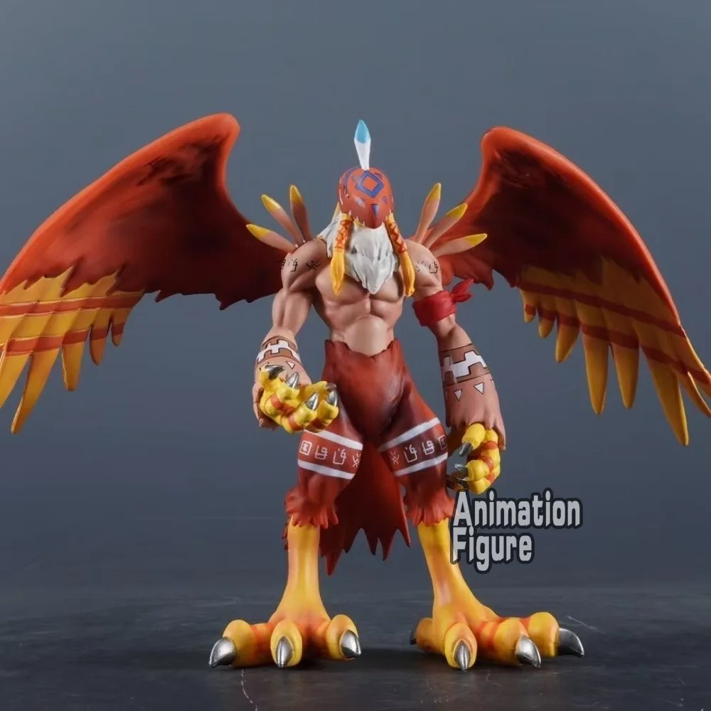 

Фигурки аниме-персонажей Digimon Adventure: Бёрдрамон и Пиёмон, 4-18 см, коллекционные модели из ПВХ, игрушки для детей, подарки