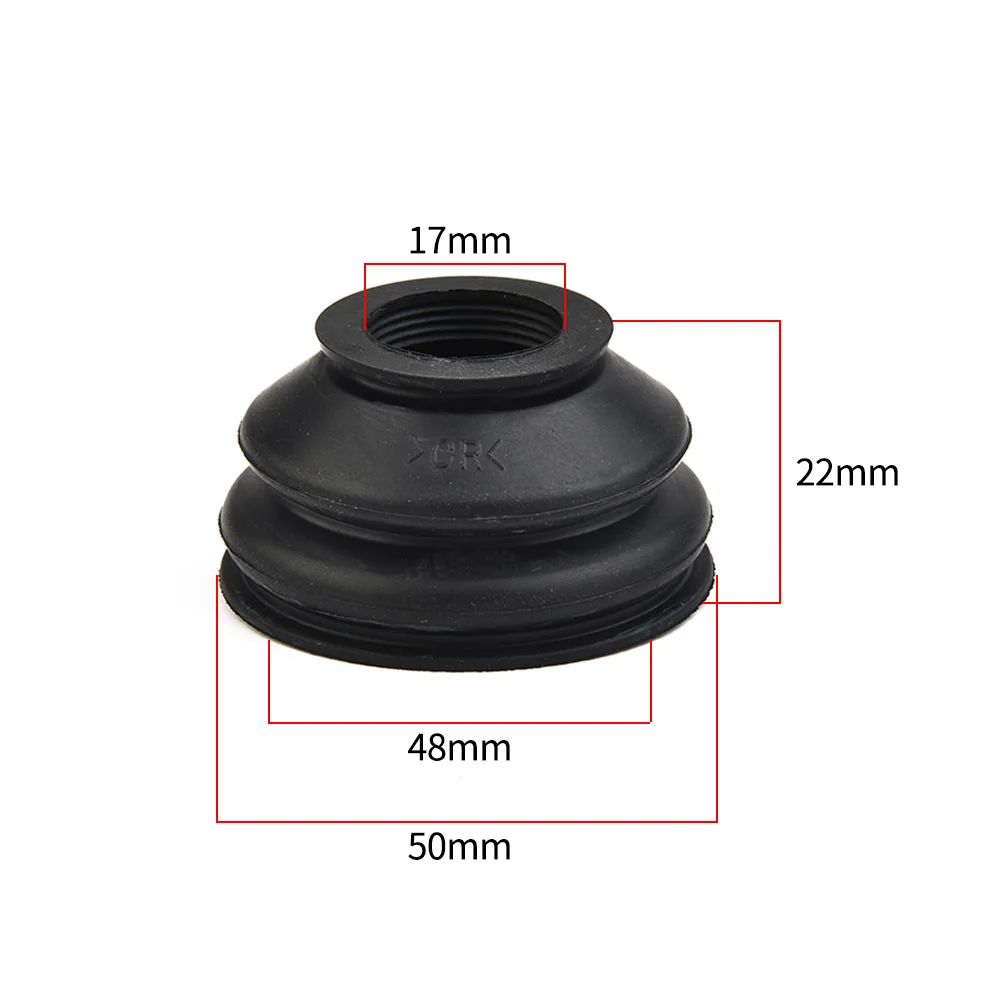 2X Rubber Dust Cover Ball Joint Boots Track Rod End Dust Boot Covers Wear Of Suspension Parts