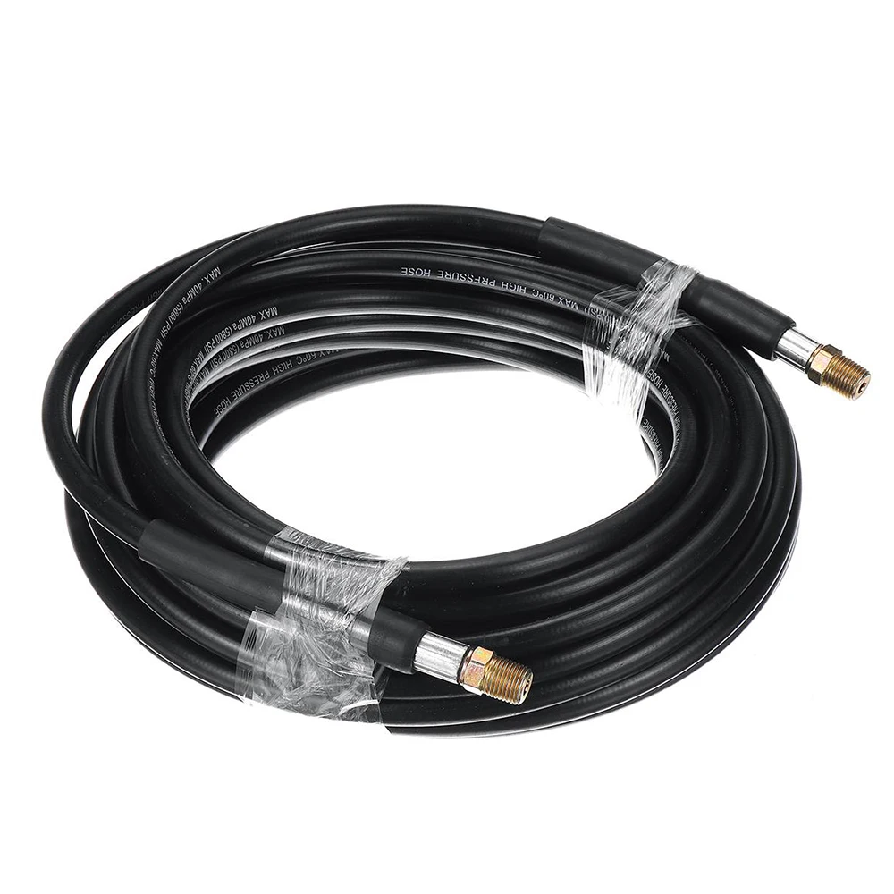 6/10/15/20/30 Meters High Pressure Washer Hose Sewer Water Cleaning Pipe Extension Hose Cord Drain Pipe Washing for Karcher