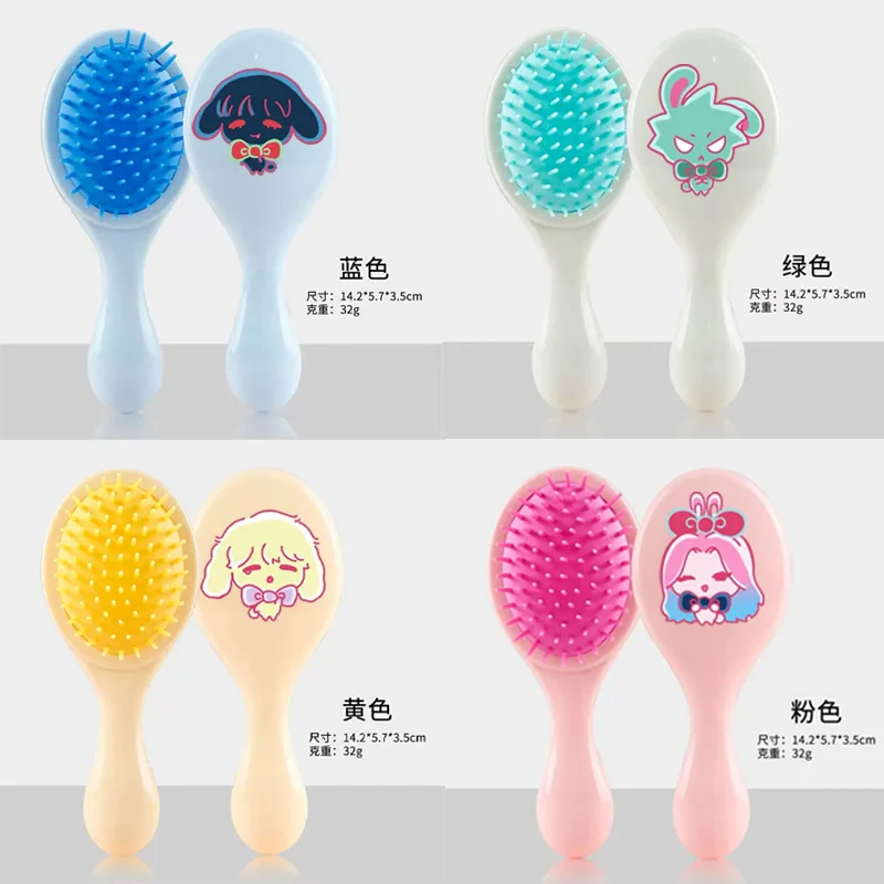 Peigne à coussin d'air Portable, scène Alien Luka Ivan jusqu'à Mizi Sua Hyuna, mignon fille, dents douces, petit peigne de Massage de la tête, cadeau, nouvelle collection