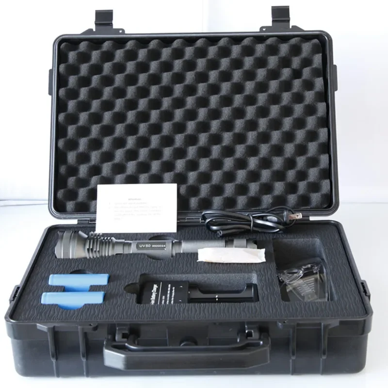 

NDT High Power 365nm UV Testing Lamp UV Light for Fluorescent Leak Detection