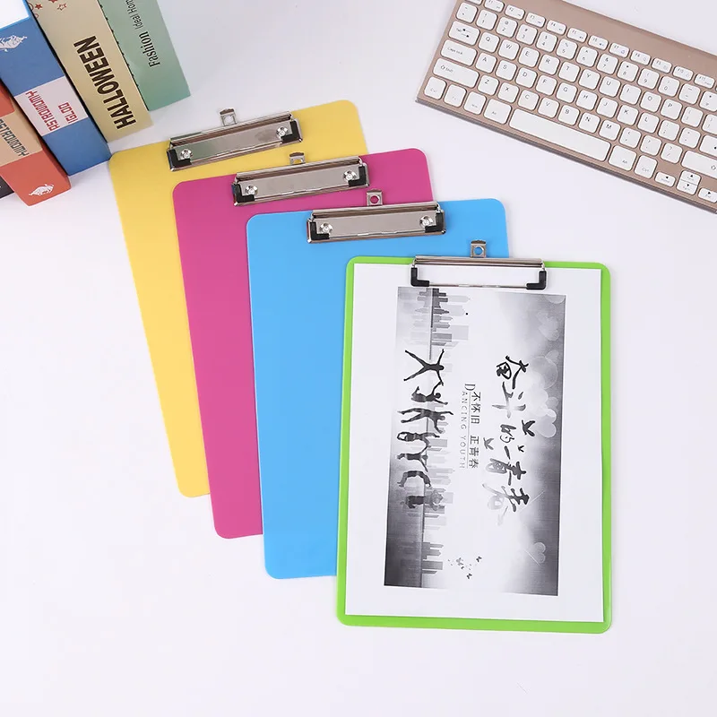 

1pc A4 Bill Clipboard Memo Pad Clip Board Loose-leaf Notebook File Writing Clamps Paper Holder Office School Supplies