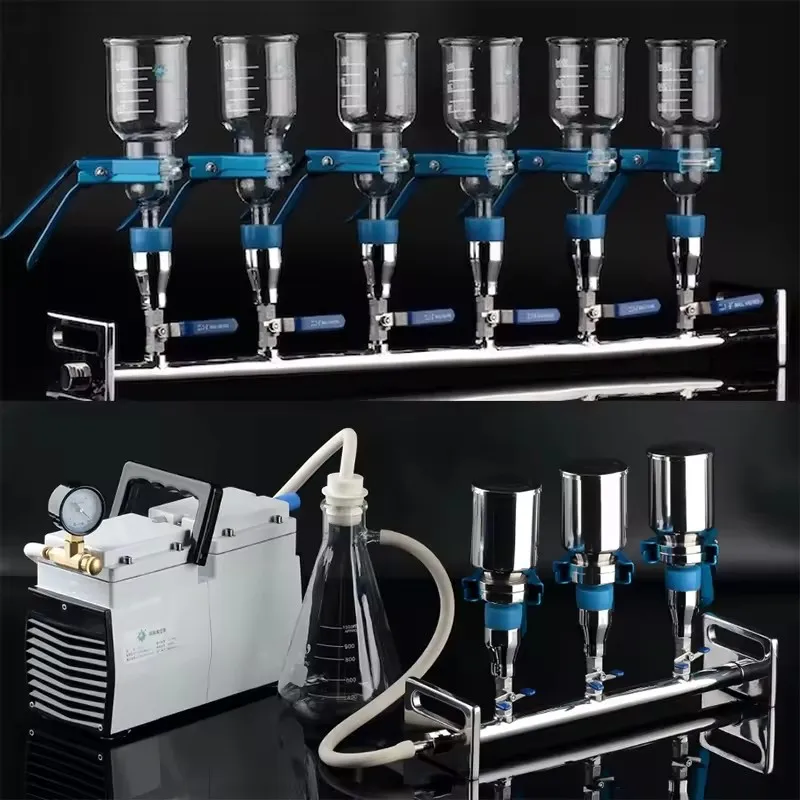 WEIAI 30L Oil-Free Diaphragm Vacuum Pump Portable Mute Lab Filter Pump Negative Pressure Lab Pump Equipment LH-85L