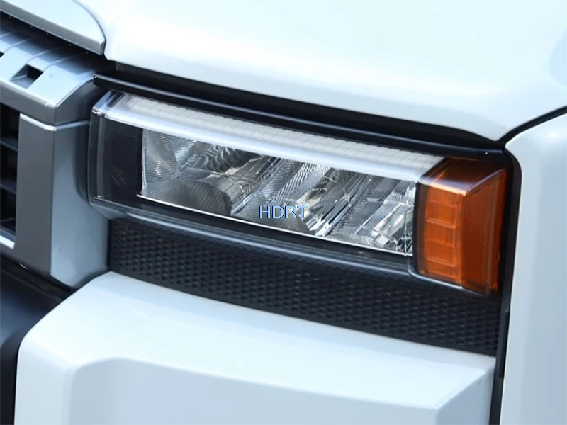 For Toyota Land Cruiser 250 LC250 Prado 2024 + Car Styling Front Head Light Lamp Trim Car Style Protector Decoration Accessories