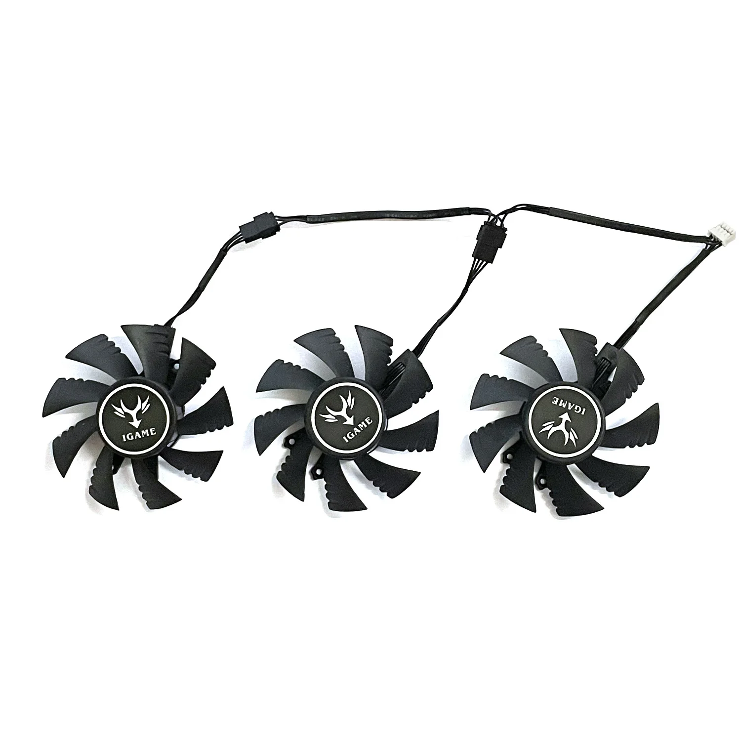 3PCS 75MM 4PIN GTX 1060 1070 1070TI 1080 GPU Cooler For Colorful Igame Geforce GTX 1060 1070 1070TI 1080 Graphics Cooling Fan