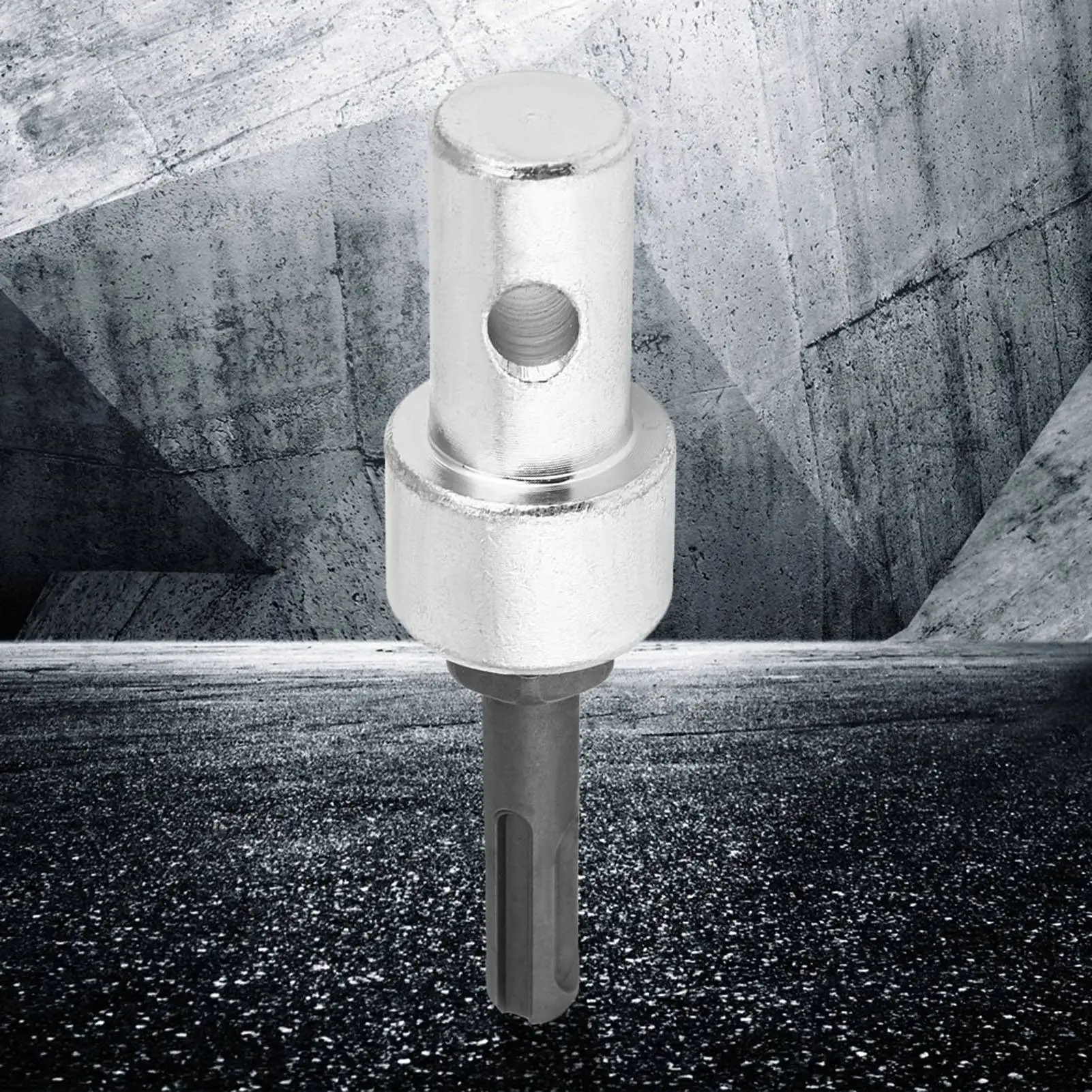 Drill Bit Adapter Strong Wear Resistance 2 Slot Excellent Quality Electric Drill Adapter Long Service Life for Electric Drill