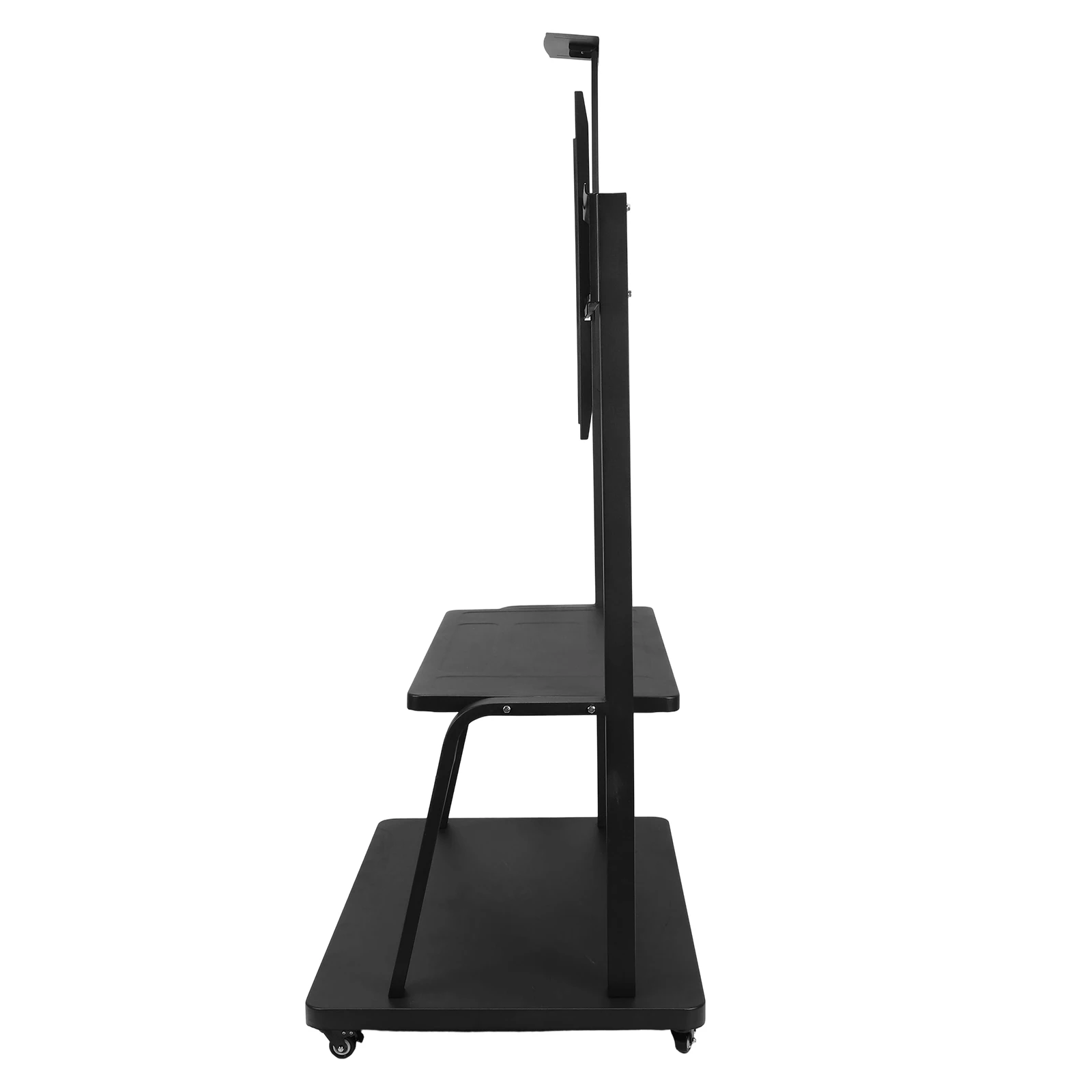 

Поворотная подставка для телевизора с колесами и полкой для ноутбука для телевизоров с плоским экраном 50-120 дюймов, максимальная нагрузка до 300 кг, регулируемая высота