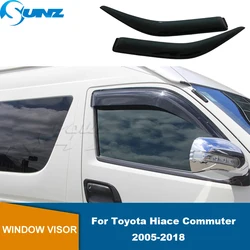 Window Deflector Weathershield For Toyota Hiace Commuter 2005 2006 2007 2008 2009 2010 2011 2012 2013 2014 2015 2016 2017 2018