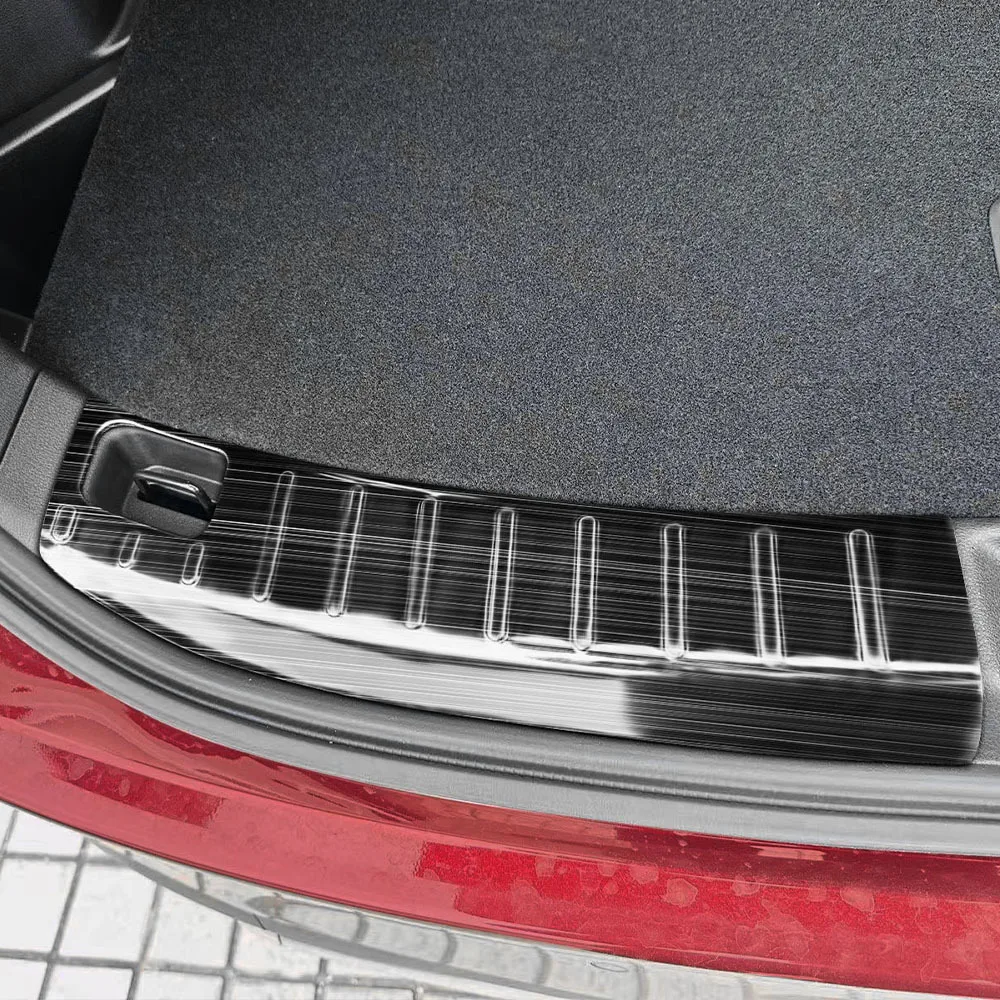 لمازدا CX-80 CX-90 2022 2023 2024 2025 الصلب المصد الخلفي حامي عتبة الباب الجذع فقي غطاء ألواح اكسسوارات السيارات